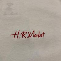 オーガニックコットン H.R.Market エンブロイダリー Tシャツ