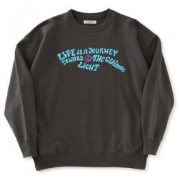LIFE IS JOURNEY メランジ エンブロイダリープルオーバー