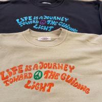 LIFE IS JOURNEY メランジ エンブロイダリープルオーバー