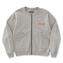 gym master × BLUE BLUE /ブロックインレーZIPカーディガン