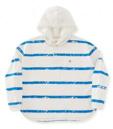 HOLLYWOOD RANCH MARKET ブロックプリント ラガーフーディ ウィメンズ