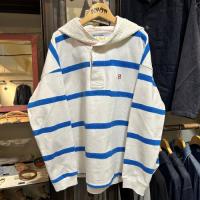 HOLLYWOOD RANCH MARKET ブロックプリント ラガーフーディ ウィメンズ