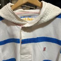 HOLLYWOOD RANCH MARKET ブロックプリント ラガーフーディ ウィメンズ