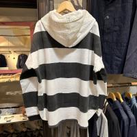 HOLLYWOOD RANCH MARKET ブロックプリント ラガーフーディ ウィメンズ