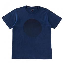 インディゴオオマルプリント SS-T