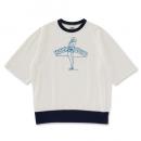 サマーウラケレフトハンドドローイングガールショートスリーブTシャツ