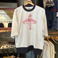 サマーウラケレフトハンドドローイングガールショートスリーブTシャツ