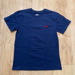 FRUIT OF THE LOOM BLUE BLUE COTTON 2P TEE NAVY