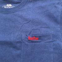 FRUIT OF THE LOOM BLUE BLUE COTTON 2P TEE NAVY