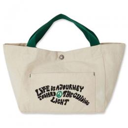 JOURNEY EMB CANVAS TOTE S