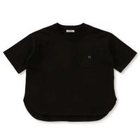 H.R. MARKET Hエンブロイダリー ラウンドヘム ショートスリーブTシャツ