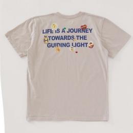 STICKER BACK PRINT ショートスリーブTシャツ