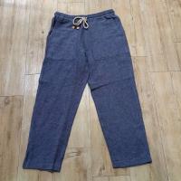 LINEN DENIM BAKERPANTS