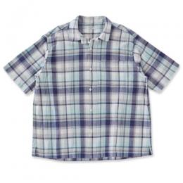 INDIA MADRAS OPEN COLLAR SHIRT