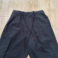 LINEN CHINO EASY TROUSERS