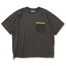 SUPER 140 wool ×クールマックス ポケットラグランTシャツ