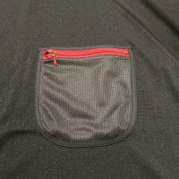 SUPER 140 wool ×クールマックス ポケットラグランTシャツ