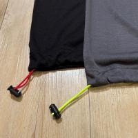 SUPER 140 wool ×クールマックス ポケットラグランTシャツ