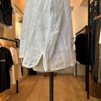 H.R.MARKET パッチワークレースフレンチスリーブシャツ