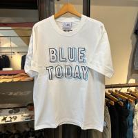 GYM MASTER×BLUE BLUE EMB BLUE TODAY TEE