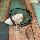 CIRCLE H LEATHER  BRACELET