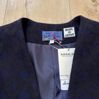 BLUEBLUE JAPAN シッポウジャカード 1Bノーカラージャケット ウイメンズ