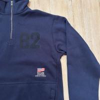 HIGH STANDARD BLUR 82 HALF ZIP SWEAT