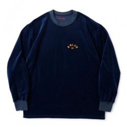 コットンベロアB BLUE67 LS