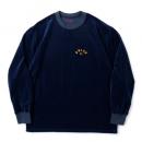 コットンベロアB BLUE67 LS