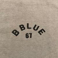 B BLUE 67 ヘビースラブテンジク ロングスリーブ Tシャツ