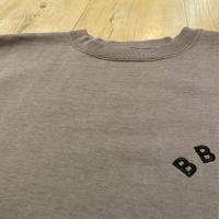 B BLUE 67 ヘビースラブテンジク ロングスリーブ Tシャツ