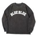 HAND WRITING BLUE BLUEロングスリーブTシャツ