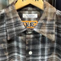 Uneven Dyed flannel shirt
