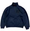 HIGH STANDARD BLUR 82 HALF ZIP SWEAT