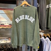 HAND WRITING BLUE BLUEロングスリーブTシャツ