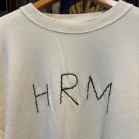 HRMビーンステッチ スウェットクルーネック