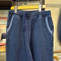 フロージャガードデニムトラックパンツ