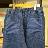 フロージャガードデニムトラックパンツ