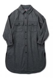 BLUE BLUE ライトメルトン CPOワンピース