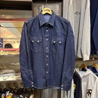 ライトデニム ウエスタンシャツ