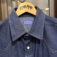 ライトデニム ウエスタンシャツ