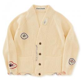 ハンドステッチリペア 4Bカーディガン