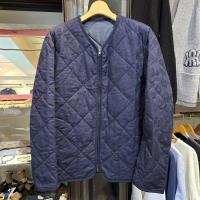 インディゴツジガハナ キルティングジャケット