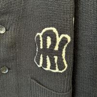 レイヤーHR レタードニットカーディガン