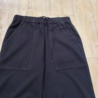 フリースライニングツイルジャージ ワークトラウザーズ