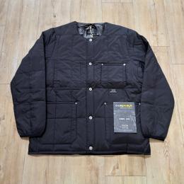 TAION ワーク クルーネック ダウンジャケット