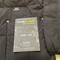 TAION ワーク クルーネック ダウンジャケット