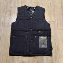 TAION ワーク Vネックボタン ダウンベスト