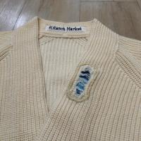 ハンドステッチリペア 4Bカーディガン