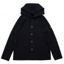 フードニットカーディガン